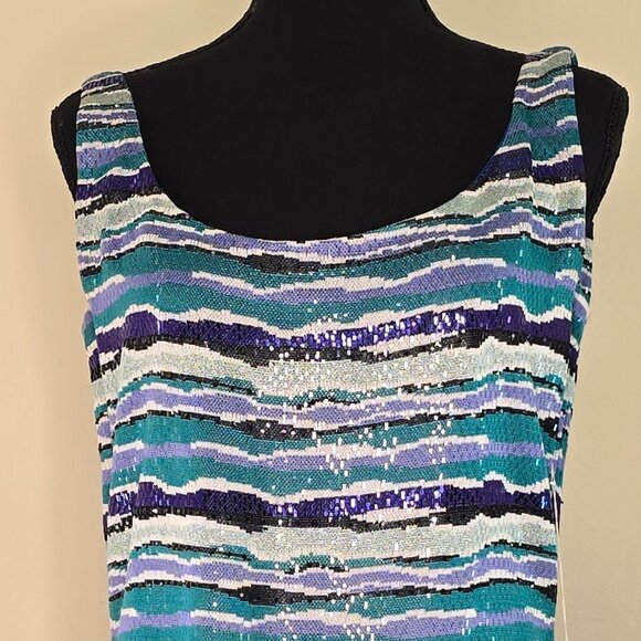 St. John by Marie Gray Knit Dress & Jacket Set – Size 12 - Picture 1 of 16